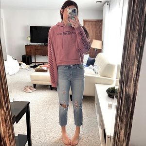 Vans cropped sweatshirt